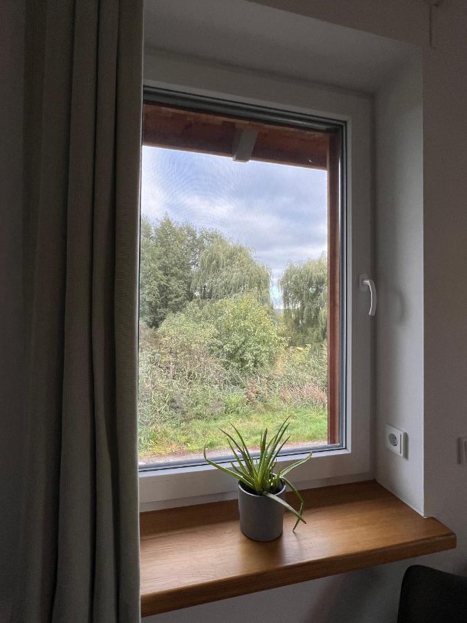 Schwarz Ferienhaus Auszeit Mit Sauna מראה חיצוני תמונה